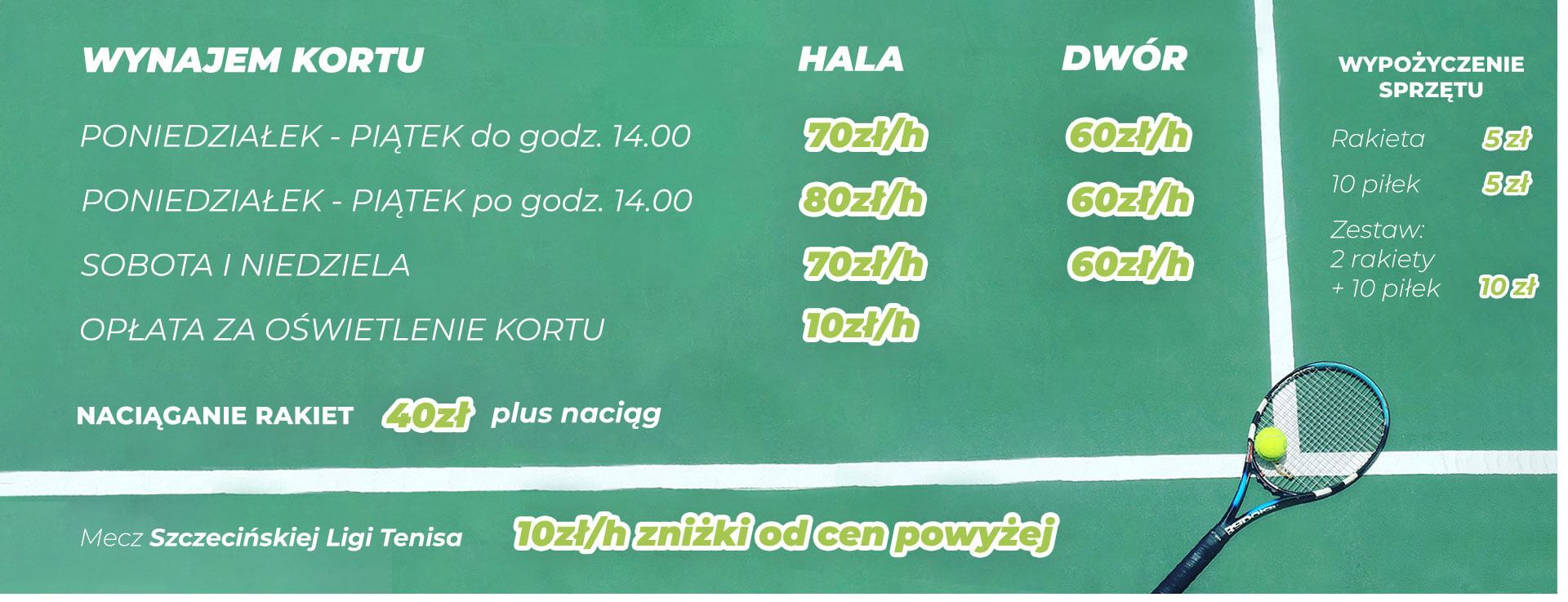 Korty Tennisowe Szczecin