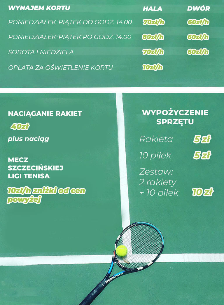 Korty Tennisowe Szczecin